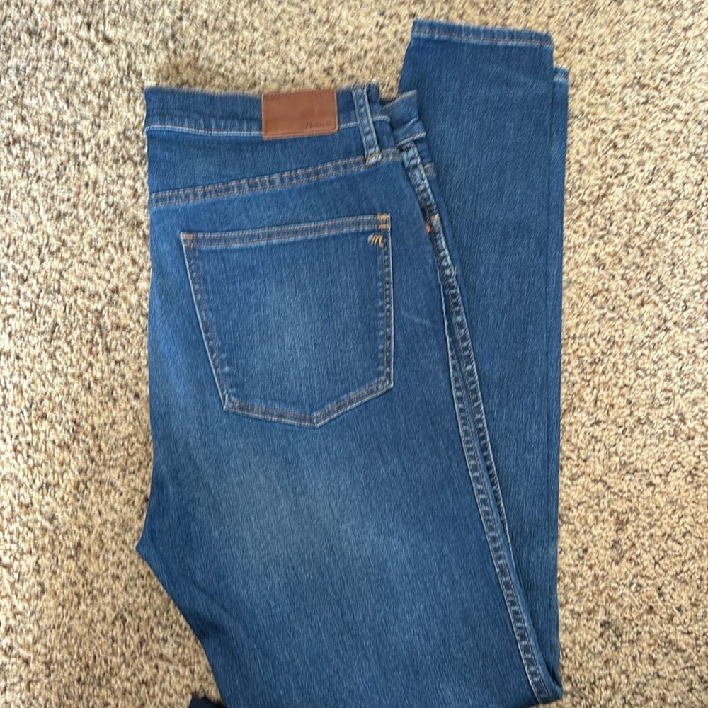 Madewell Tall 9” high rise skinny, size 32